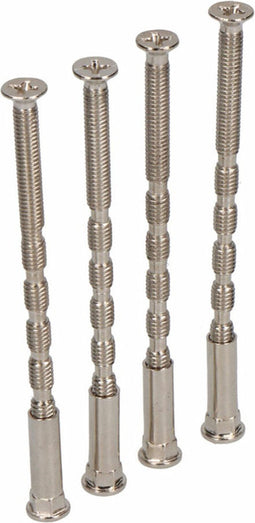 Multi-cut through bolt EDM TRN02 Staal M4 x 75 mm (4 Stuks)