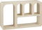 Mica Decorations Frati - Wandkast - 5 vakken - Off White - L60 x B15 x H38 cm