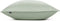 Zohome Kussensloop Satinado - Kussenhoes van 80x80 cm - Set van 2 stuks - 100% Katoen-Satijn - Groen