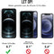 Podec iPhone 12 Pro Max - Telefoonhoesje - Inclusief screenprotector - Zwart