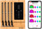 Meater Block - Vleesthermometer - 4 probes - Draadloos - Zwart hout (1 stuk)