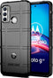 imoshion Hoesje Geschikt voor Motorola Moto G60 Hoesje Siliconen - imoshion Rugged Shield Backcover - Zwart