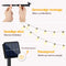 Happy Goods Solar Tuinverlichting - 20 LED Lichtsnoer Buiten - 3 m Verlicht + 2 m Snoer - Waterbestendig