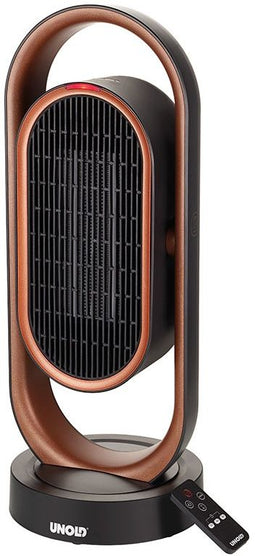 Unold 86535 - Ventilatorkachel - 3D-luchtcirculatie 80° oscillatie - Zwart/Koper