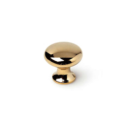 Rei 760 - Deurknop - Gouden Metaal Ø 25 x 24 mm (4 Onderdelen)
