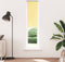 vidaXL - Rolgordijn - verduisterend - 60x230 - cm - stofbreedte - 55,7cm - geel