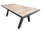Driesprong collection - Tensil uitschuif tafel 205 en 265x103x76 cm zwart