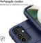 imoshion Hoesje Geschikt voor Samsung Galaxy A15 (5G) / A15 (4G) Hoesje Siliconen - imoshion Rugged Shield Backcover - Donkerblauw