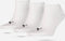 PUMA Unisex Sneakersokken - 3-pack - Zacht katoen - Wit (3 stuks)