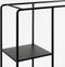Mica Decorations Jules - Open kast - 5 planken - Zwart