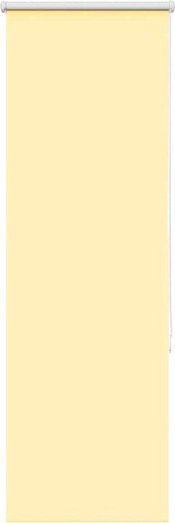 vidaXL - Rolgordijn - verduisterend - 55x130 - cm - stofbreedte - 50,7cm - geel
