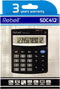Rebell calculator - SDC412 BX - zwart - RE-SDC412-BX