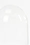 Mica Decorations Hella Glazen Stolp - H38 x Ø23 cm - Transparant, Wit