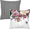 Melli Mello - Sierkussen - High on Love White - Bloemen - Strepen