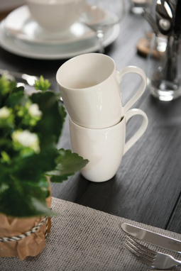 Villeroy & Boch Basic - Mok - Handvat - Wit