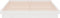 vidaXL - Bedframe - massief - hout - wit - 160x200 - cm