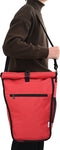 vidaXL - Fietstas - voor - Pannier - Rek - 20 - L - - - Rood - - - 34x16x59 - cm