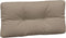 vidaXL - Palletkussens - 5 - st - stof - taupe