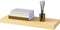 eSituro Houten Wandplank - Zwevende Muurplank - Onzichtbare Bevestiging - Houtlook 50 x 19 x 3,5 cm