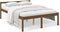 vidaXL - Seniorenbed - massief - grenenhout - honingbruin - 140x200 - cm