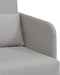 vidaXL - Ligbed - 2-in-1 - Cloud - Grijs - 65x80x83 - cm - Stof