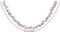 vidaXL - Kerstslinger - ballen - 175 - cm - polystyreen - zilverkleurig