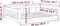 vidaXL - Hondenmand - 105,5x75,5x28 - cm - massief - grenenhout - zwart