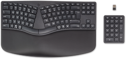 HP 960 - Ergonomisch Draadloos Toetsenbord - 20 programmeerbare toetsen - Qwerty NL