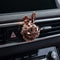 Somstyle Autoparfum - Zoete Geur Auto - Luchtverfrisser – Rabbit - Rose Gold