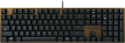 Cherry KC 200 MX - Mechanisch toetsenbord - USB - Cherry MX Brown - QWERTY US - Zwart Brons