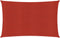 vidaXL - Zonnezeil - 160 - g/m² - 3,5x4,5 - m - HDPE - rood