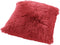 Dutch Decor FLUFFY - Kussenhoes unikleur 45x45 cm - Chili Pepper - rood - met rits