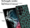 iMoshion Hoesje Geschikt voor Samsung Galaxy S23 Ultra Hoesje Siliconen - iMoshion Design hoesje - Groen / Green Leopard