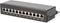 Digitus DN-91612SD-EA - Desktop Patch Box - 12 poorten CAT 6A - Zwart
