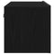 vidaXL - TV - Wandkasten - (Set - van - 2) - - - Zwart - eiken, - 80x30x30 - cm, - Gemaakt - van - bewerkt - hout