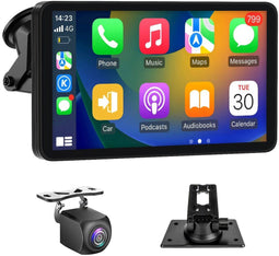 Olvy Carplay Scherm - Multimedia Autoradio - Draadloos Carplay en Android Auto - 7 Inch