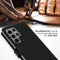 Selencia Samsung Galaxy S24 Ultra - Echt Lederen Bookcase - 3 Pashouders - Zwart