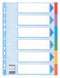 Esselte - Tabbladen A4 11R karton 6-delig met voorblad