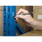 Pica PI53252 Classic Permanent Pen - Rond - Wit - 1-2mm