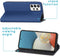 iMoshion Hoesje Geschikt voor Samsung Galaxy A53 Hoesje Met Pasjeshouder - iMoshion Slim Folio Bookcase - Donkerblauw