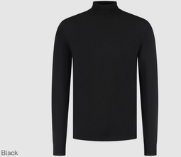 Boston Brothers Coll Pullover | Heren - Maat XXL - Zwart