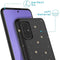 iMoshion Hoesje Geschikt voor Samsung Galaxy A51 Hoesje Siliconen - iMoshion Design hoesje - Zwart / Meerkleurig / Goud / Stars Gold