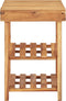 vidaXL - Schoenenrek - 90x32x46 - cm - massief - acaciahout