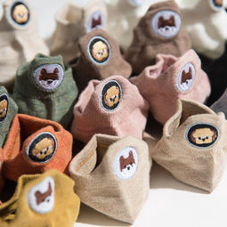 Smiling Socks® - Hondensokken - Vrouw/Man - Katten Sokken - 10 Paar - Maat 35-43 - Dieren Sokken - Katoen - Cadeau voor haar