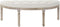Kruk DKD Home Decor 125 x 43 x 48 cm Natuurlijk Beige Rubberwood Plastic