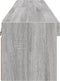 vidaXL - Tv-meubels - met - LED-verlichting - 2 - st - 60x30x30 - cm - grijs - sonoma