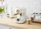 Swan One Touch Espressomachine – Gemalen Koffie & Koffiepads – Wit
