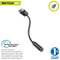 Muvit for Change JDS-C35 - Adapter USB-C naar Jack 3.5 mm - Zwart