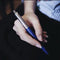 Sheaffer balpen - SENTINEL 321 - Blue brushed chrome chrome plated - SF-E23217351