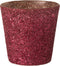 J-Line windlicht Glitter - glas - fuchsia - large